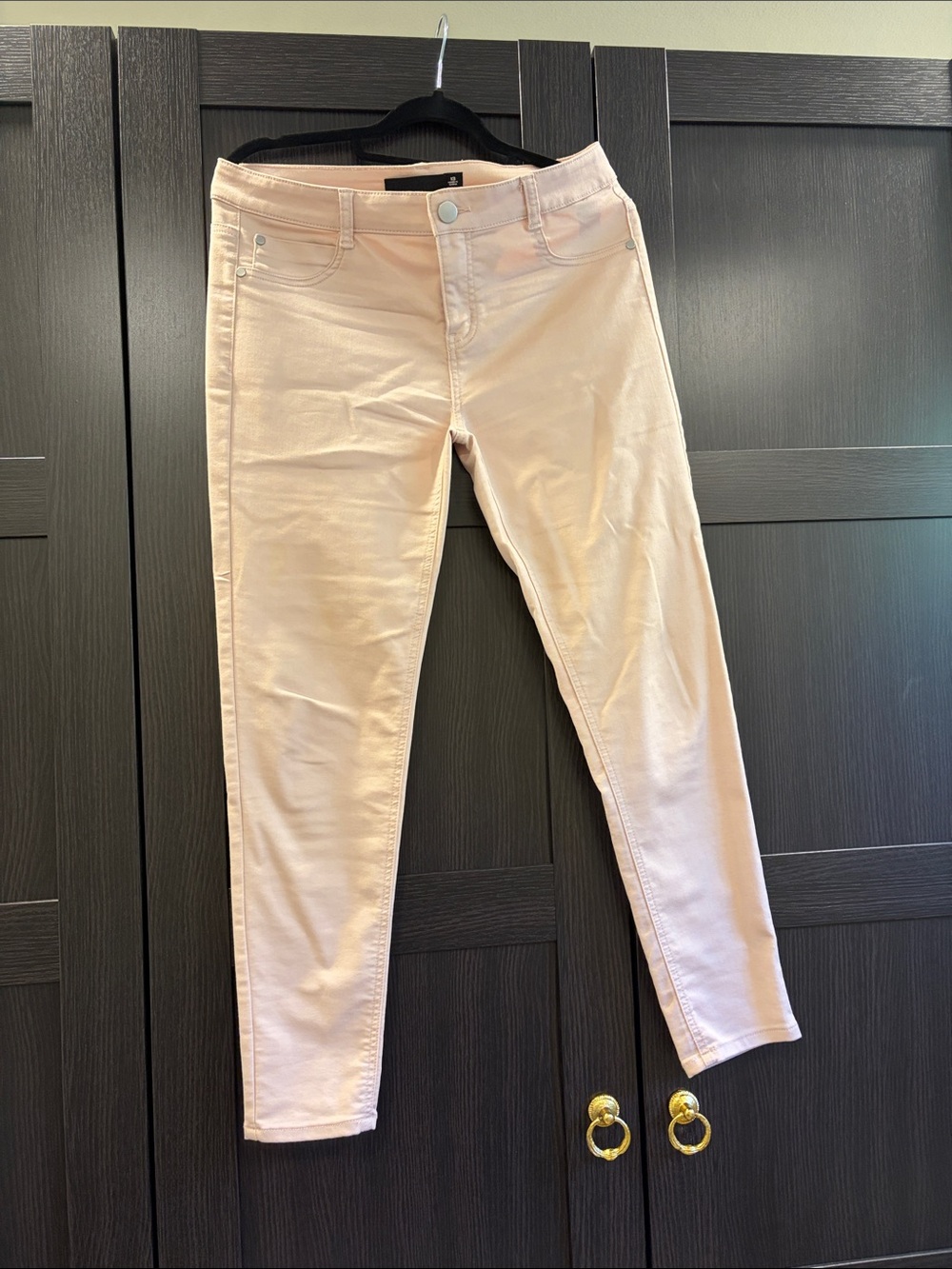 Tinseltown Pale Pink Skinny Jeans